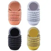 600 Pcs 1.25 Inch Mini Foil Cupcake Liners Muffin Paper Case Baking Cups