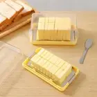 with Spoon Butter Cutter Storage Box Cheese Container Refrigerator