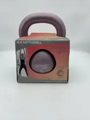 Danskin Now Womens 5lb Plastic Coated Workout Kettlebell Strength Training W/DVD