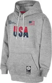 United States FIFA Soccer Adults Hoodie | Grey by Sporting House