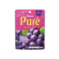 在飛比找Yahoo奇摩購物中心優惠-甘樂 Kanro Pure鮮果實軟糖-葡萄 (56g)