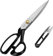 9 Inch Dressmaker Scissors Sharp Shears Cutting Fabric Leather Sewing Tailoring