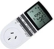 DOITOOL 7 Timer Outlets Light Timer Digital Timer Outlet Programmable Timing Socket White