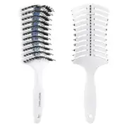 BESTOOL Hair Brush, Pig Hair Paddle Brush, Comb, Men's, Women's, Children's Hair