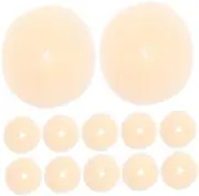 GANAZONO 12pcs Hair Bun Makers for Women Elegant Donut Styling Tools Hair Accessories for Daily Use and More Durable and Easy to Use