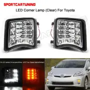 For 2010 2011 Toyota Prius Switchback LED Turn Signal Lights DRL Lamp Clear Lens (for: Toyota)