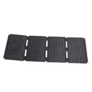 US Solar Panel Charger Water Proof High Power 4 Folding Design Portable Solar