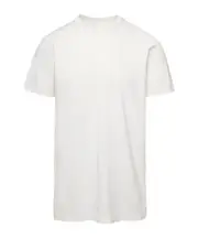 plain cotton T-shirt XS White