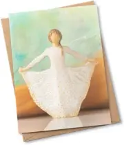Willow Tree Butterfly Notecards, Pack of 8