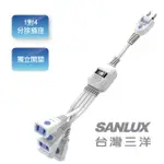 三洋SANLUX 1對4分接延長線 SYPW-241A