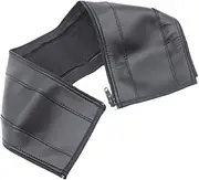 BESTonZON Stroller Handle Cover Pram Handle Strap Washable Anti-wear Comfortable Grip Leather