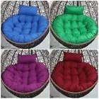 Thickened Egg Chair Cushion Seat Pad 105cm Rocking Chair Seat Mat Balcony