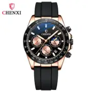 CHENXI Men Quartz Watch Multifunction Wristwatch Males Watches