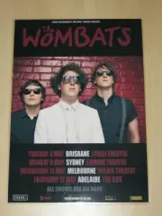 The Wombats - 2011 Australian Tour - Laminated Tour Poster - NEW