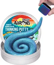 Crazy Aarons Putty 4-inch Magnetic Storms Happy Earth