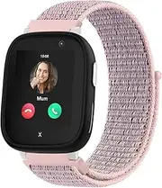 [Oumida] Children's Nylon Bracelets Compatible with Xplora X6 Bracelet, Kids Smartwatch Watch Straps, Adjustable Strap with Velcro Fastening, Soft Replacement Strap for Girls Boys for Xplora X6 Play