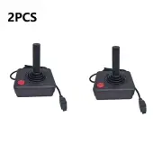 New 2Pcs Joystick Controllers with 1.8m Cable For Atari 2600 Console