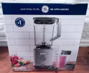 GE G8BCAASSP2SS 64oz 5 Speed Stainless Steel Blender with Personal Blender Cups