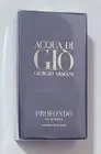 Sealed Acqua Di Gio Profondo by Giorgio Armani 2.5 oz Parfum Cologne for Men