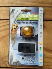 Dog Signal and Safety LED Light Collar Pet Beacon Guardian Adventure Light