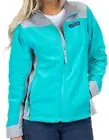 NWT Lauren James Women's Fleece Combo Sea Green Lined Full Zip Jacket Small