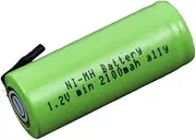 Replacement Battery 3745 3728 3762 7000 3731 P7000 D25 D28 Electric Toothbrush 1.2V 42mm X 17mm Batteries Compatible for Oral B