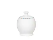 Sugar Bowl Porcelain Decorum Astrid Cc 250 White H&h