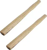 HEVSTIL 2Pack 12.6 Inch Axe Handle Replacement - Hickory Wood Tool Handle for Axe Hammer Oval