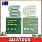 Strengthening Hair Shampoo & Conditioner Bar Soap Deep Cleansing