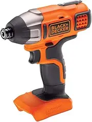 [BLACK+DECKER] 18V Cordless Impact Driver - Bare Unit (Battery not included), BDCIM18N-XJ