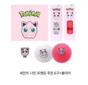 Pokemon Volvik Purine Soft Wave Golf Ball 3 Pieces 2 Types x 3p+ Ball Marker Set