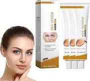 Bee Venom Wrinkle Removal Cream, Bee Venom Anti-Wrinkle Firming Cream, Bee Venom Cream, Face and Neck Firming and Tightening Cream, Wrinkle Correction Moisturizing Skin (3pcs)