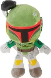 Star Wars BOBA FETT 8" Plush - Disney - Authentic Mattel Stuffed Toy - NEW NWT