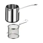 Deep Fryer Cooking Pot Frying Basket for Dining Room Picnic Restaurant