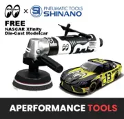 FREE Die-Cast car MOONEYES collaboration 3" Pad Single Polisher / SHINANO [USA]