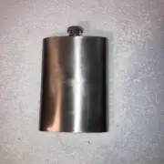 Stainless Steel Alchol Flask (Pocket Whiskey) Screw Cap (Hip Flask) 6oz Alcohol