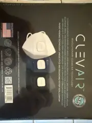 ClevAir is the Smartphone of Face Masks UV-C Light Sterilization Tech 3 PACK