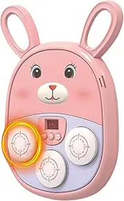 Boxing Music Workout Machine,Cartoon Smart Boxing Machine Rechargeable - LED Musical Punching Board Wall Target Toy for Gym Training Workout Adults Children Sports Indoor Home Birthday Family