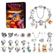 New Advent Calendar Bracelets Winnie for Girls 24 Days Countdown Calendar