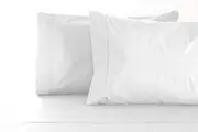 La Via 400TC Sheet Set (White) - King Single