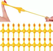 50 Pack Chicken Slingshot Chicken Rubber Chicken Flick Chicken Flying Chicken Fl