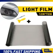 Light Black Tint Film Headlights Tail lights Car Vinyl Wrap 30cm x 180cm