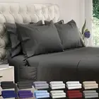 DREAMCARE King Size Sheets Set – 6 pcs Cooling - Extra Deep, 10 - Gray