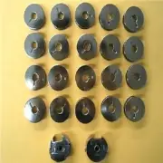 2 BOBBIN CASES & 20 BOBBINS PFAFF MODEL SEWING MACHINES