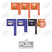 Custom Labels Binder Vinyl Decals - Pack of 16