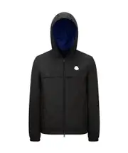 Moncler Rifeo Logo Patch Zip-Up Jacket 2,3,4,5 black