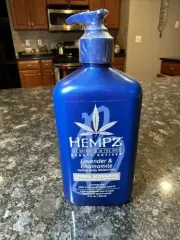 BRAND NEW HEMPZ LAVENDER & CHAMOMILE HERBAL BODY MOISTURIZER 17OZ