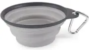 [DEX30915] DEXAS Collapsible Travel Cup 1-cup Lt Gray,1 Pack of 1 Piece
