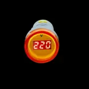Business Industrial Number Show Light Voltmeter 2.5KV 1min 22mm AD16 LED