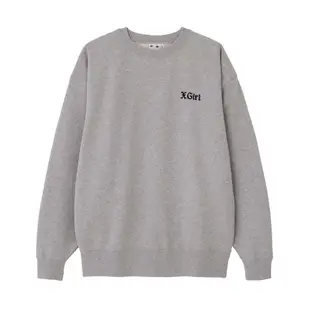 X-girl HEART CREWNECK SWEAT TOP 大學Ｔ 105233012004